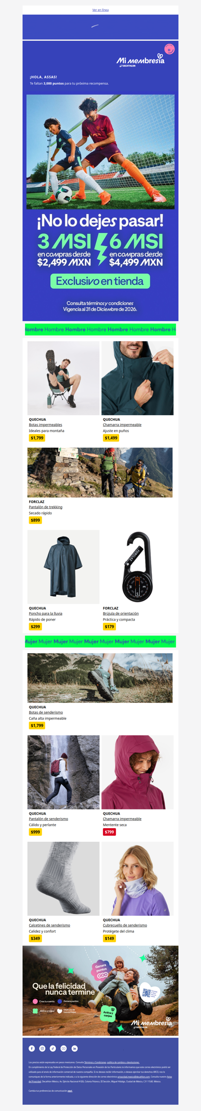 Tu equipo impermeable: Ideal para la montaña y la ciudad 🏔️💧