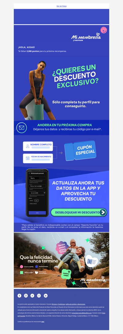 ¿Quieres un cupón? Solo te tomará 1 minuto ⏱️