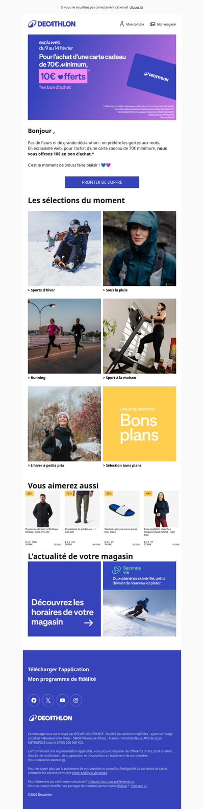 💙 Nous avons un cadeau pour vous