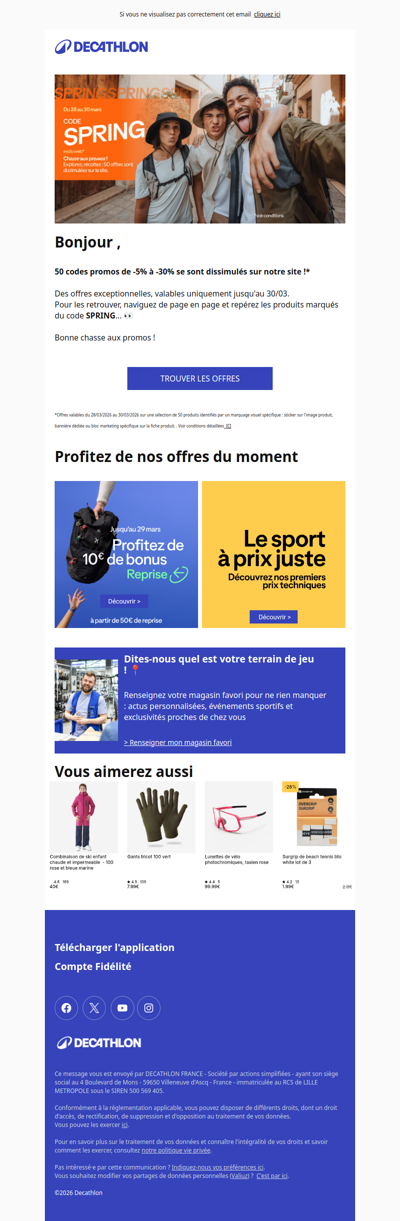 Saurez-vous trouver nos offres cachées ? 👀