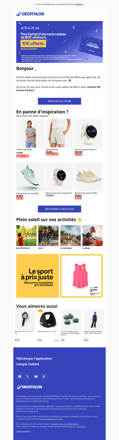 On vous offre 10€   ☀️