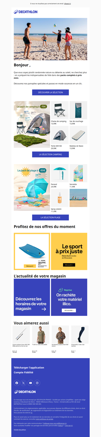 Envie de grand air et de farniente ?