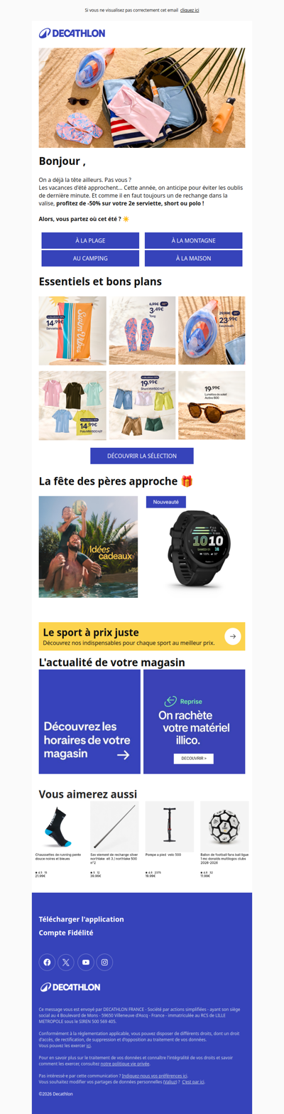 On prépare votre valise en avance ? 🧳