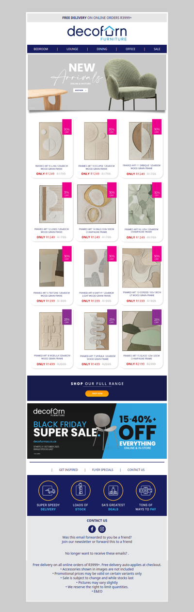 Just Dropped: New Framed Art Meets Black Friday Savings! 15%–40%+