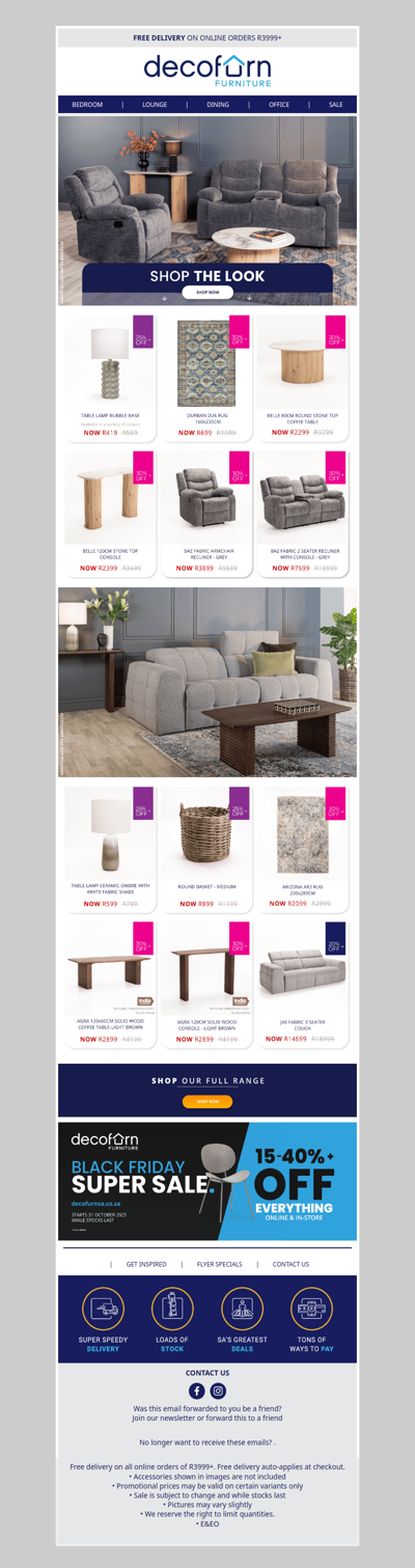 Get the Lounge Look! Now with Black Friday Savings 15%–40%+ Off Everything!