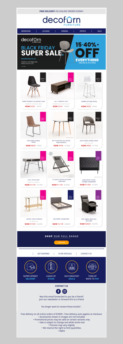 Last Week to Save Big - 15%–40%+ Off Everything Ends Soon!