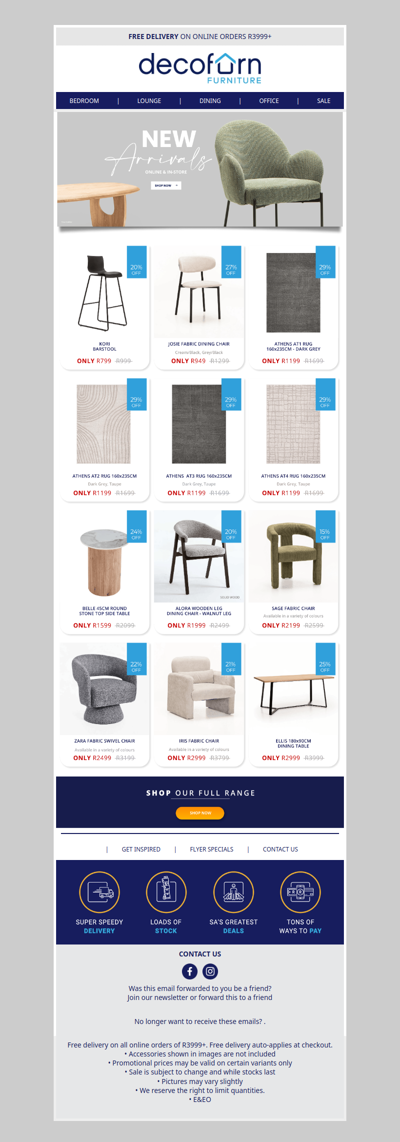 🆕 Just In: New Furniture Finds to Refresh Your Space!