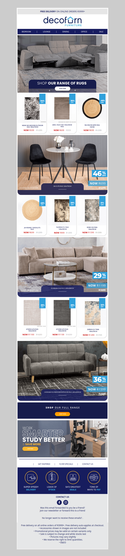 Ground Your Space in Style - Shop Our Rug Collection ✨