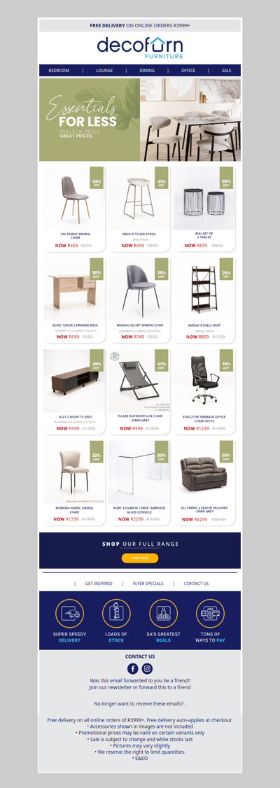 Home Essentials, Better Prices Now!