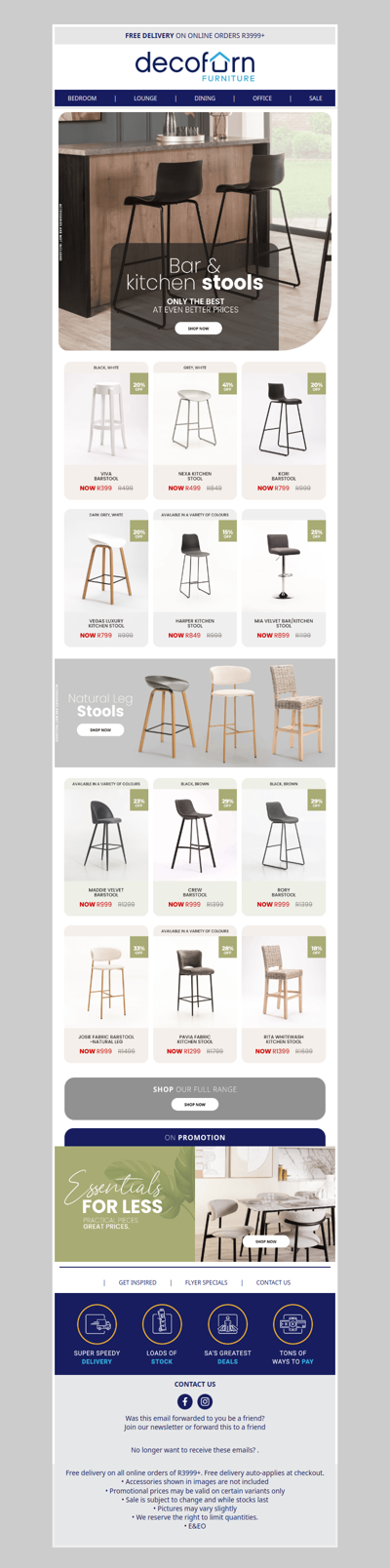 Pull Up a Seat - Bar & Kitchen Stools At Even Lower Prices!!