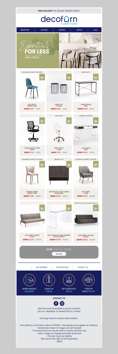 The Essentials Your Home’s Been Missing. Everyday Pieces. Prices Dropped.✨