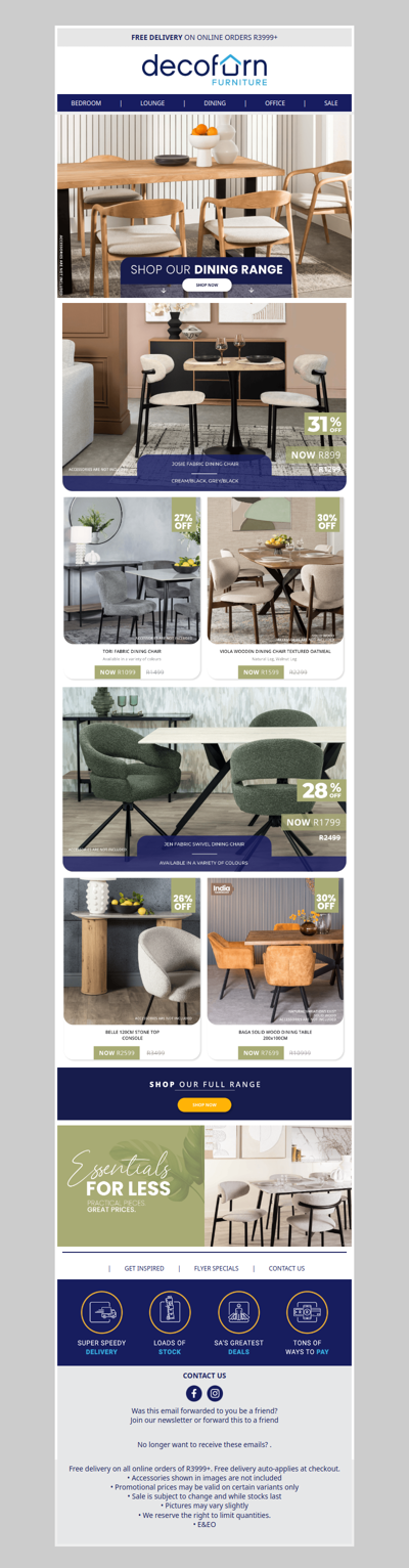 Seats You’ll Love Around the Table! Pull Up a Chair… These Prices Are Worth It 🪑✨