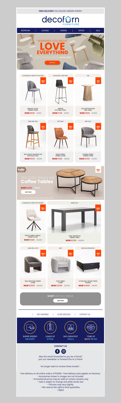 Warning: You Might Love Everything! New Promo Just Launched! 😍