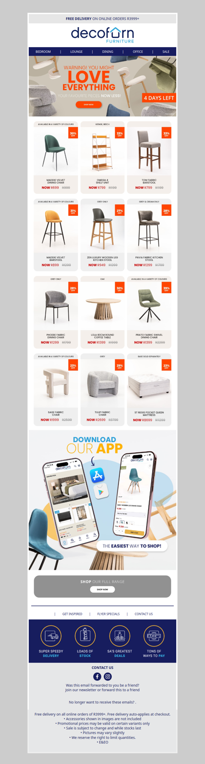 Final 4 Days: You Might Love Everything!