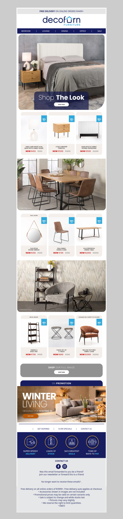 Your Home Called… It Wants This Look! Shop the Look Now.