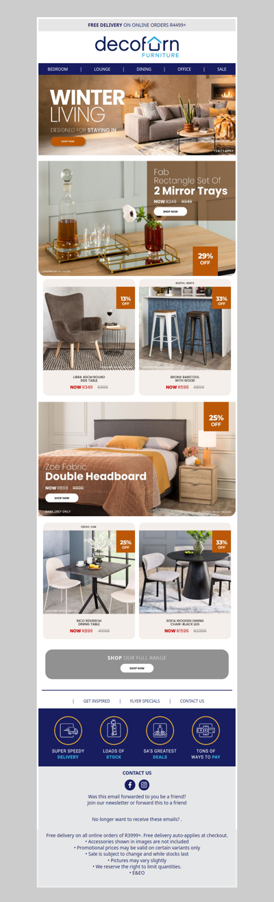 Cosy Season Looks Good at Home! Everything You Need for Winter Living.