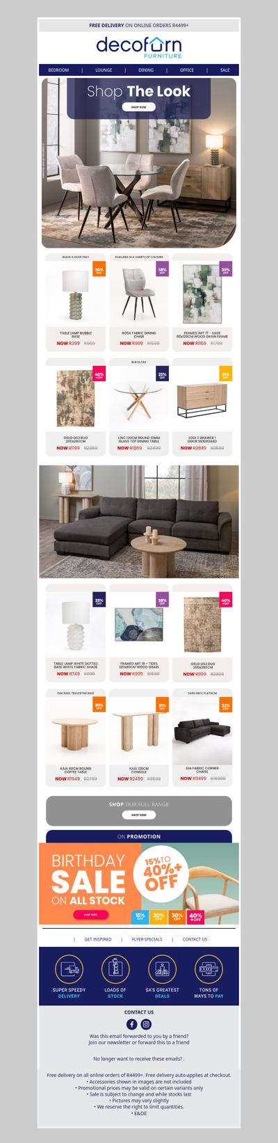 Steal the Style. Shop the Look. The Easiest Home Makeover Starts Here!
