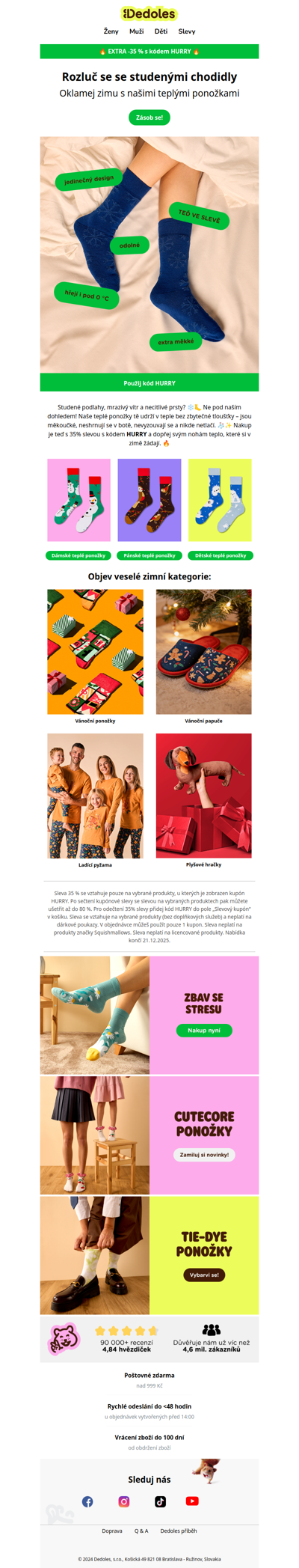 Už žádné studené nohy 🧦🔥