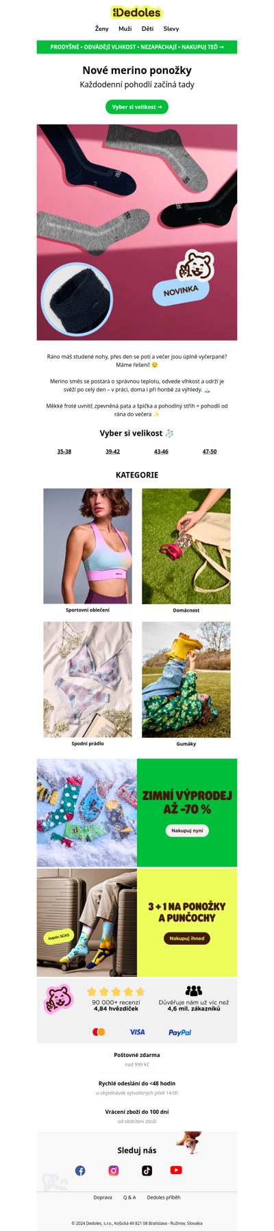 NOVINKA: Lepší než tvoje běžné ponožky 🚨✨