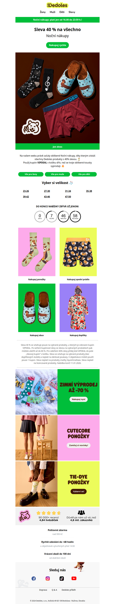 VIP přístup: Sleva 40 % na všechno 🔥