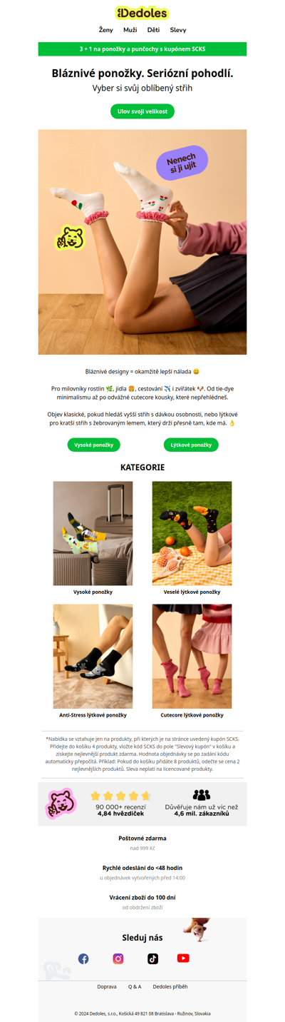 Mood boost pro tvoje nohy 🧦✨