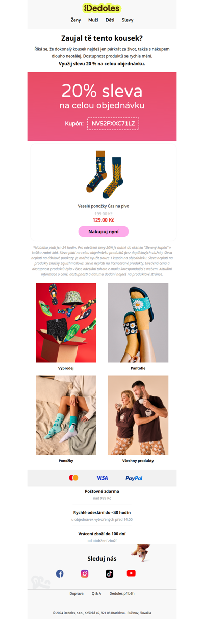 O tento produkt musíš mít fakt zájem :)