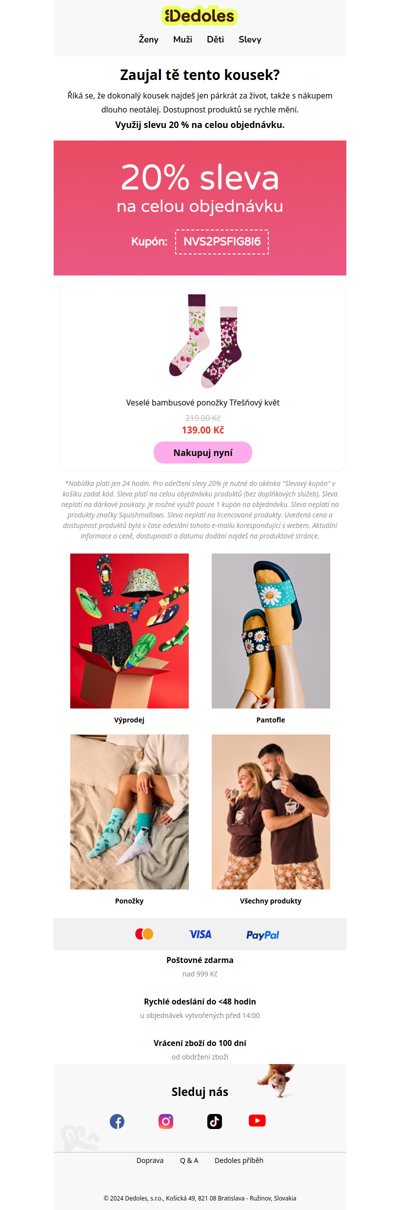 O tento produkt musíš mít fakt zájem :)