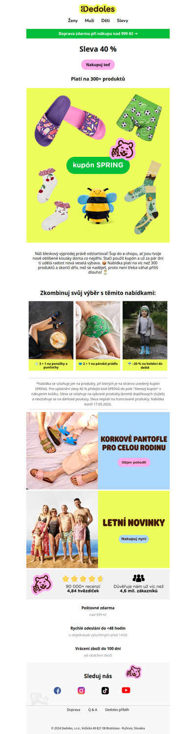 ⚡ Bleskový výprodej právě začal – ulov si top kousky! 🏃