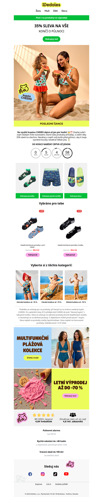 ⏰ Poslední šance na 35% slevu!