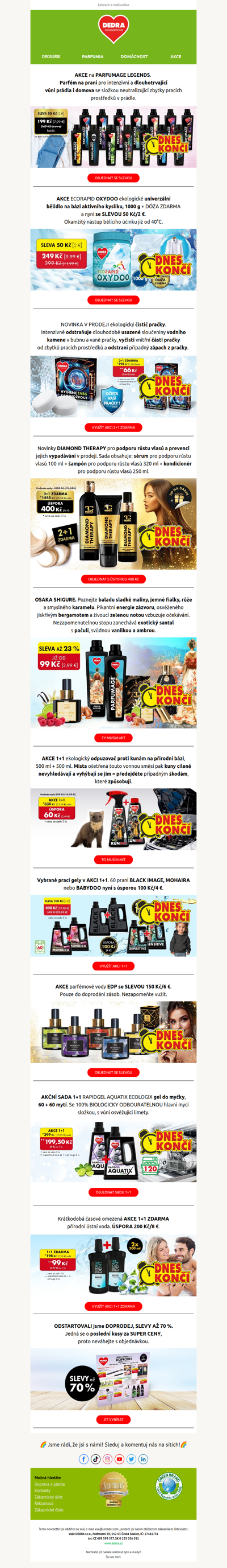 Nezapomeňte využít dnes končící akce z CATALOGUE 12