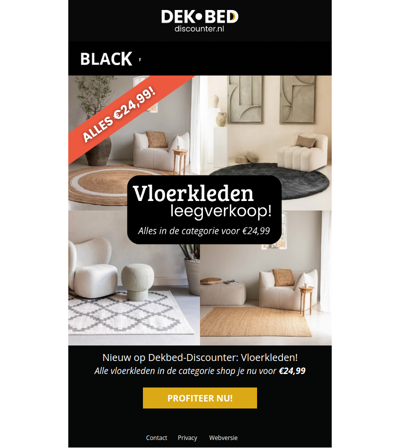 RE: vloerkleden voor €24,99!