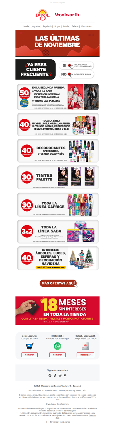 🎉 ¡LAS MEJORES OFERTAS! ¡SON LAS ÚLTIMAS DE NOVIEMBRE! 💸🔥