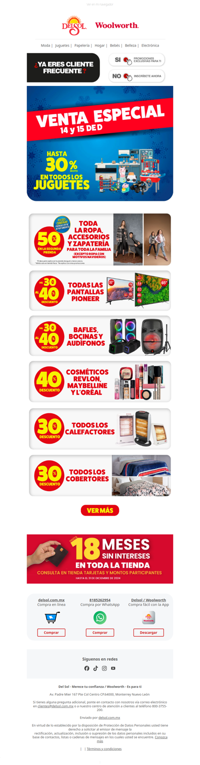 🌟 ¡Venta Especial! Hasta 30% en juguetes y mucho más 🎁