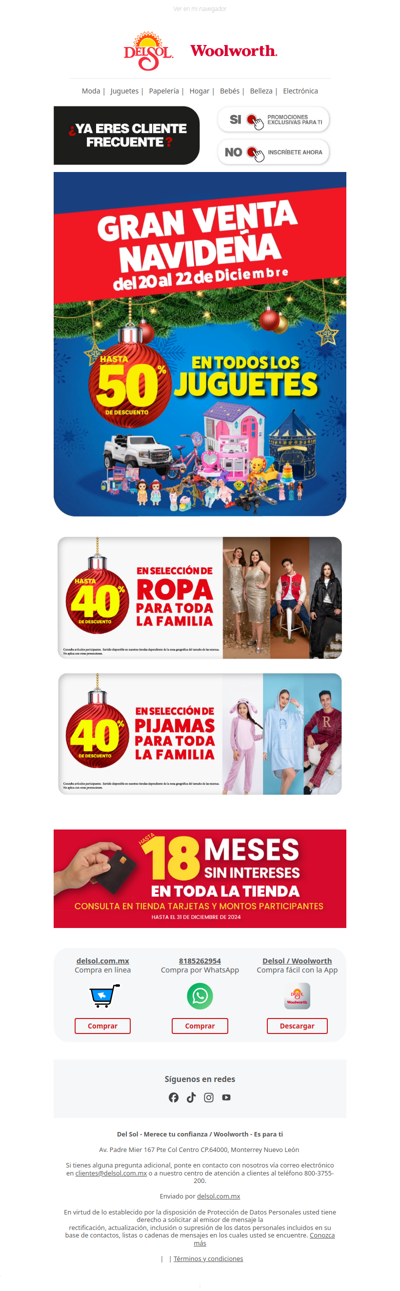 🎅🎁¡HASTA 50% EN TODOS LOS JUGUETES🧸 Y MUCHO MÁS! 🎄🔔