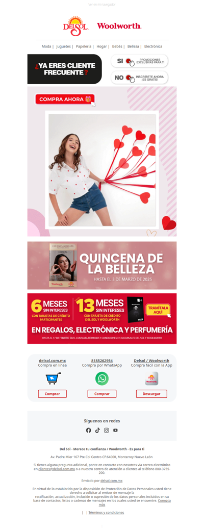 🥰  No dejes en visto a San Valentín 👀