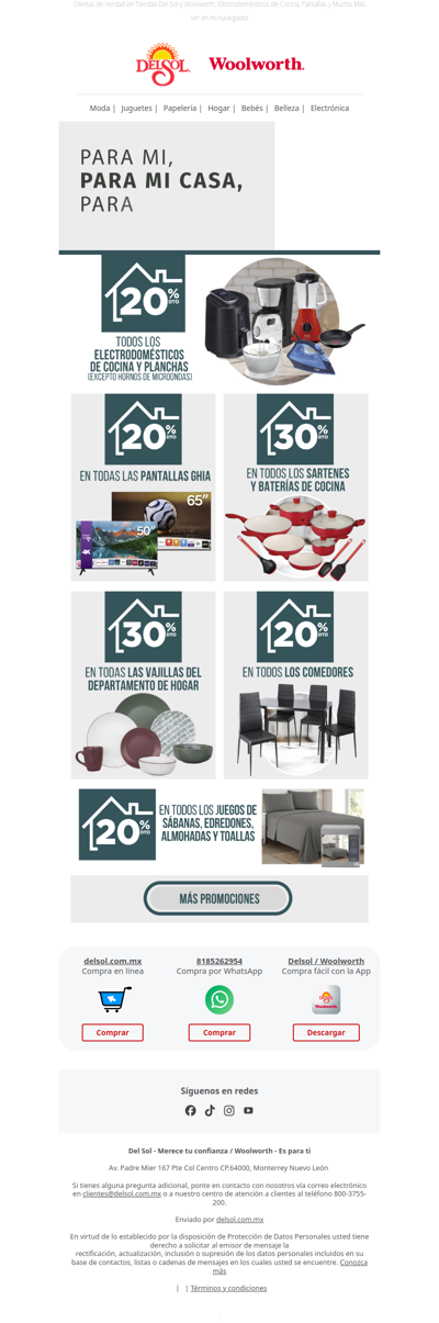 🏠 Haz de tu casa tu lugar favorito, Increíbles descuentos en todo para tu hogar 🏡