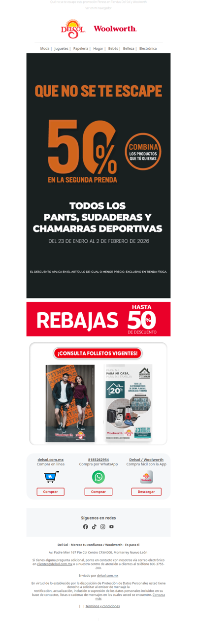 ¡Street Fitness a Mitad de Precio!  👟 👚 💪