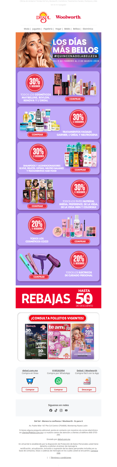 💄 Llegan los descuentos más bellos  💋