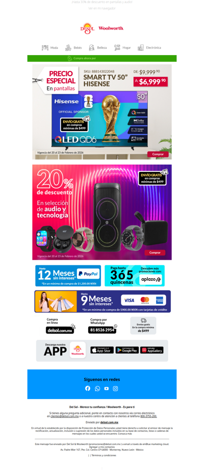 ¡Precio especial! 📺 🎶