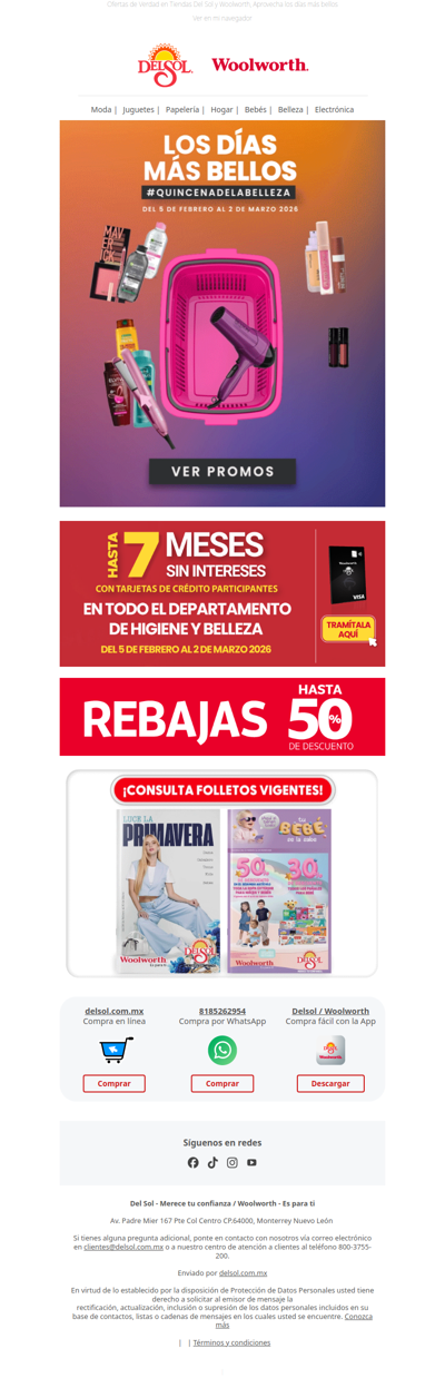 Los descuentos más bellos están aquí💄 🌸✨