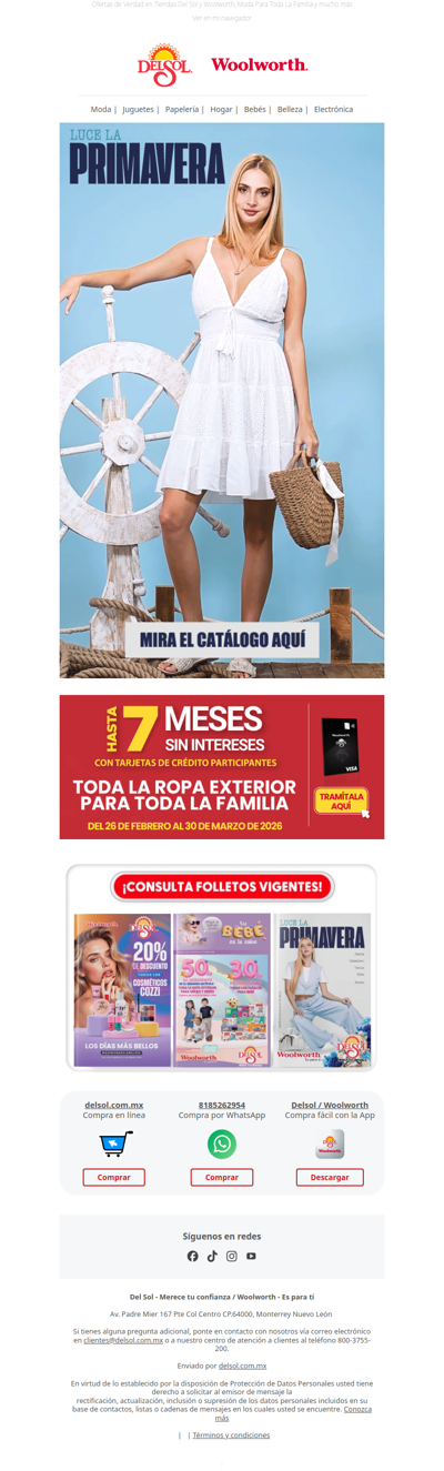 Nueva temporada, nuevo look: LUCE LA PRIMAVERA