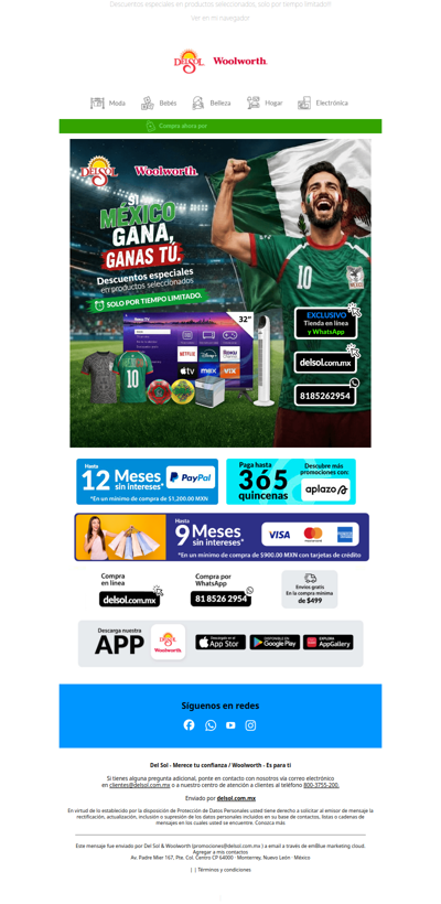 Si México Gana, Ganas Tú...