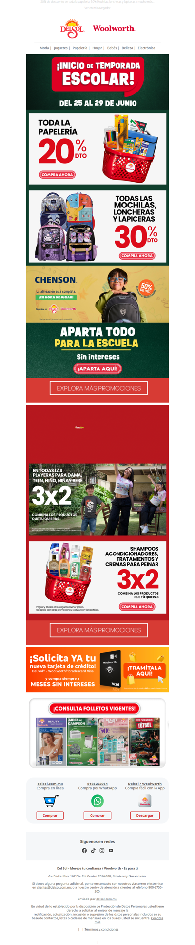 ¡Iniciamos la Temporada Escolar y También 45 días de Ofertas Con el Baratón! 🎉 🤩 👍