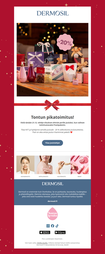 Tontun pikatoimitus!