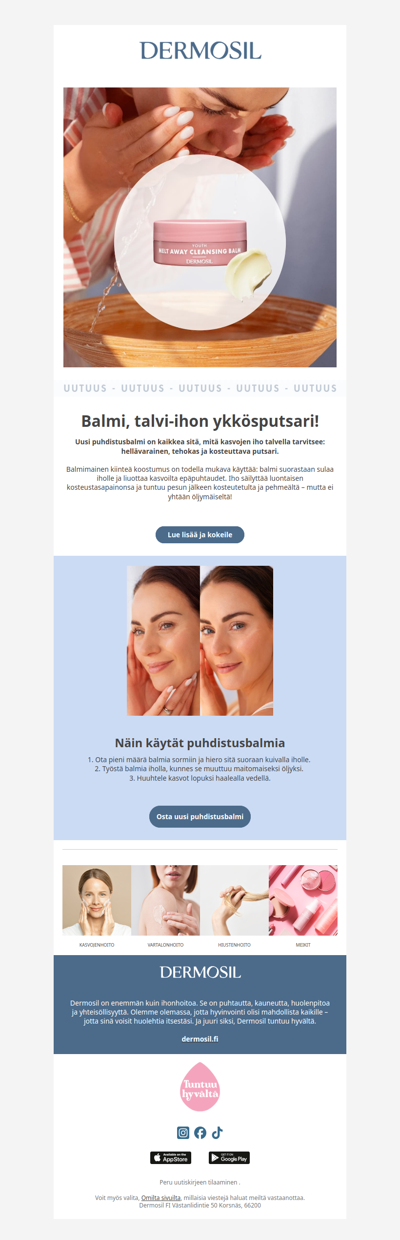 Balmi, talvi-ihon ykkösputsari!