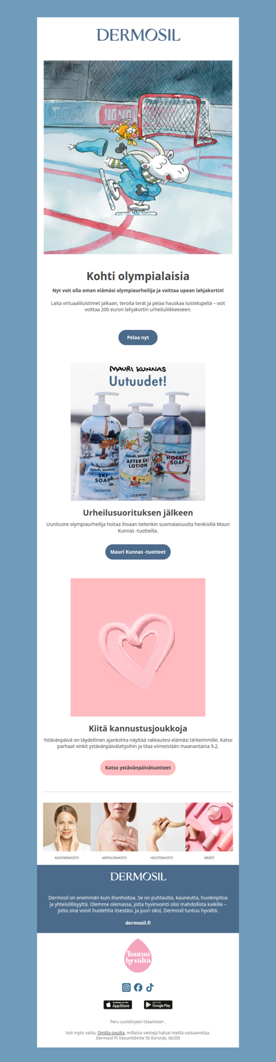 Pelaa ja voita upea palkinto!