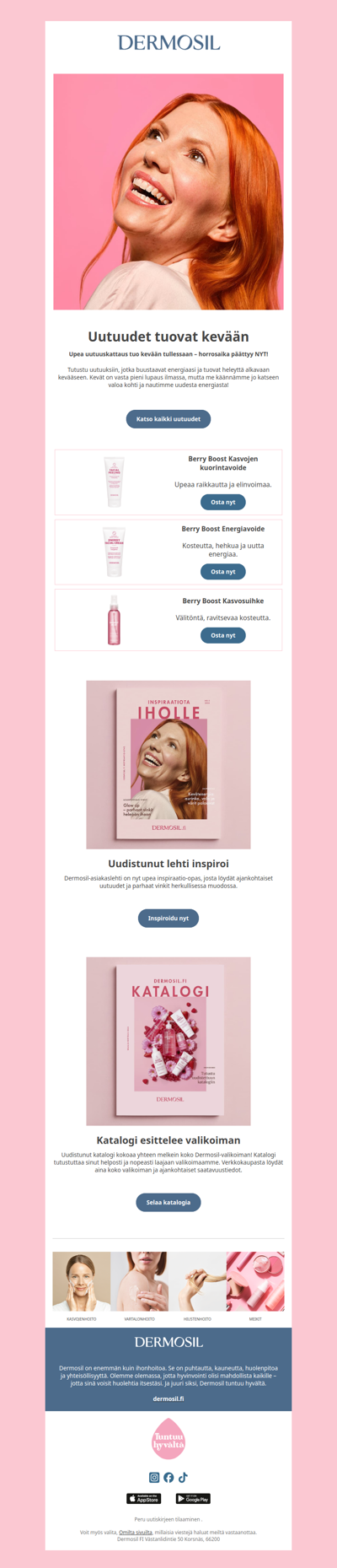 Uutuudet tuovat kevään