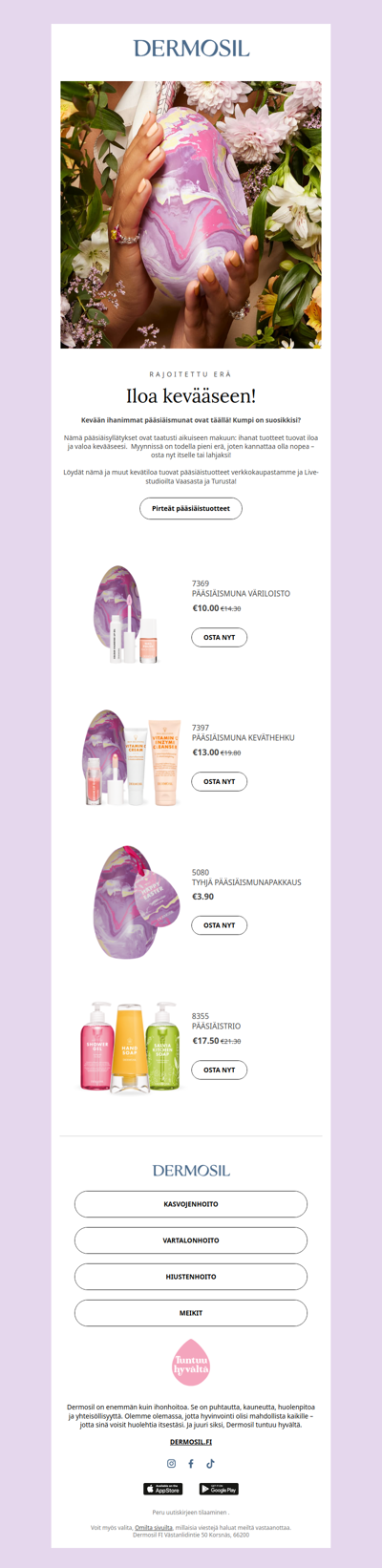 Pääsiäismunat ovat täällä 🐣