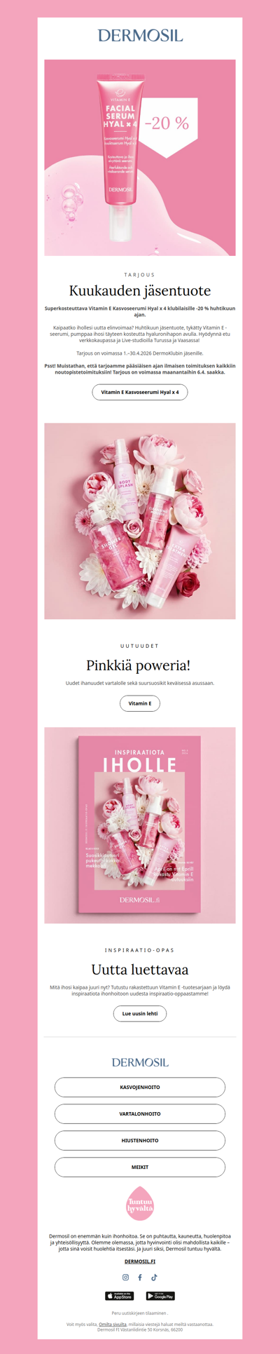 Kuukauden jäsentuote -20 %