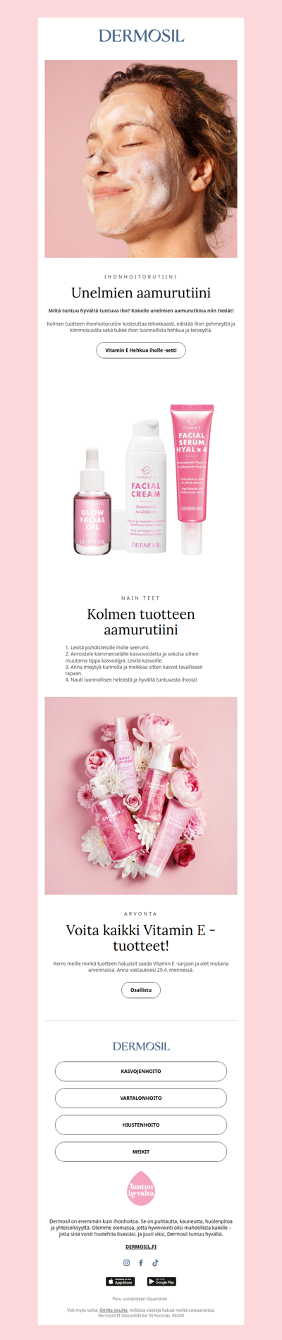 Miltä tuntuu hyvältä tuntuva iho?